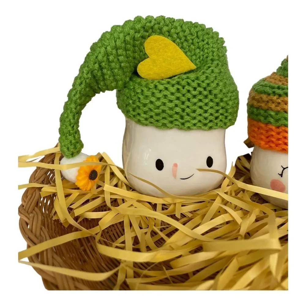 EASTER MARSHMALLOW MUG HATS, SET OF 2‎